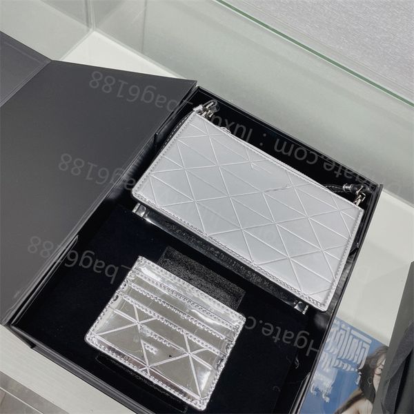 

5a new wave multi-pochette women designer crossbody bag fashion woman cross body bags quilted twin sets mini handbag chain round coin purses