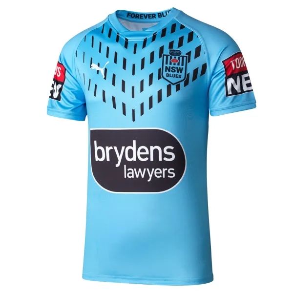 

2022 nsw blues state of origin training jersey 2022/2023 nsw blues home/training rugby jersey short size s--5xl, Black