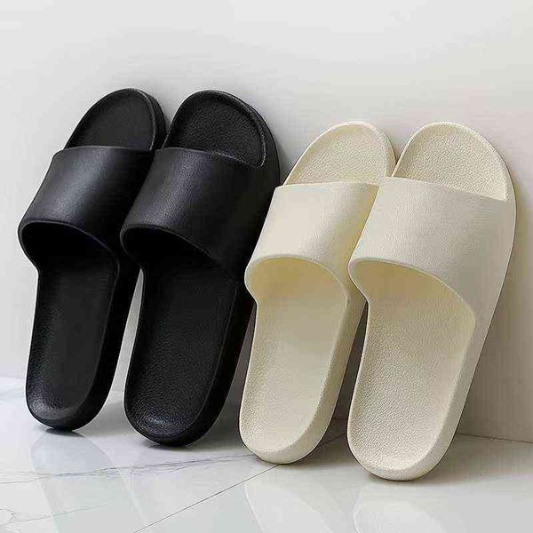 

2022 new breathable eva injection lightweight couple slippers t220728, Black