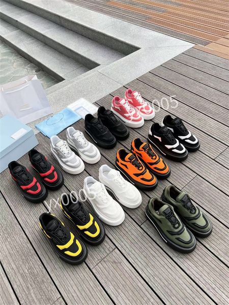 

new fashion boots brand men women spring autumn genuine leather transparent creepers flats tit shoes platform fitness trainers sneakers ly21, Black