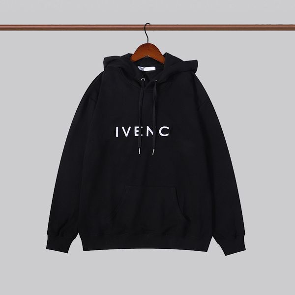 

2022 hoodie designer hooded warm hoodies sweater mens womens fashion streetwear pullover sweatshirt loose hoodie couple clothing sweatshirt, Black