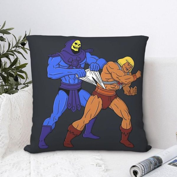 Almofada/travesseiro decorativo Fronha engraçada He-Man e The Masters of Universe Backpack Cushion for Garden DIY estampado de counsin Coussin