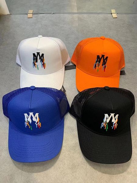 Novo 2023 Caminheiro de caminhão Designer masculino Baseball Caps Mulher chapéu de sol gorras esportes malha hat de alta qualidade designers calorosos