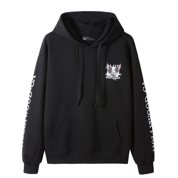 

2022fashion men ladies hoodie designer sweatshirt print jacket sweater casual sweatshirt solid color asian size m-4xl, Black