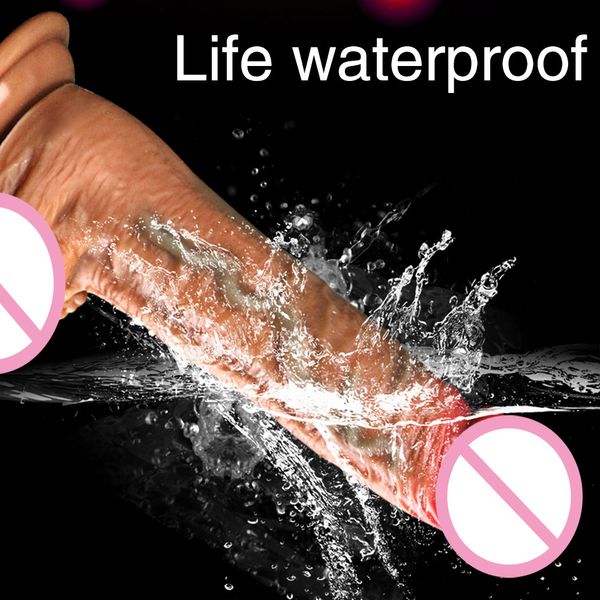 Vibrador Dildo Realista Brinquedos Adultos para Mulheres Carregamento USB Masturbador Feminino Empurrando ponto G sexy Loja de Brinquedos