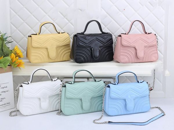 

designer hobo shoulder bags g-brand woman fashion chain handbags lady genuine pu leather banquet black white messenger small crossbody bag b