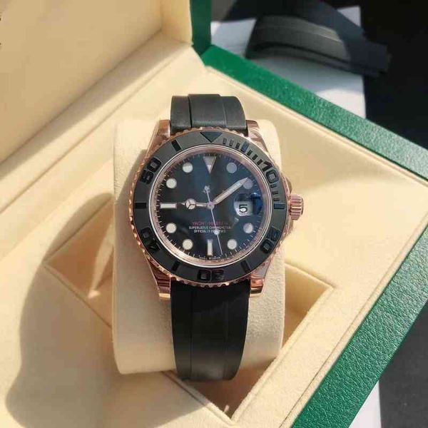 

luxury mens mechanical watch yacht series fine steel automatic classic fashion waterproof luminous swiss brand wristwatch r olexs watches
