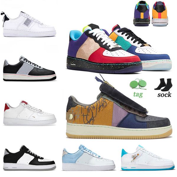 

mens 1s running shoes n.354 triple black club white psychic blue purple athletic cactus jack womens sneakers skateboard trainers, White;red