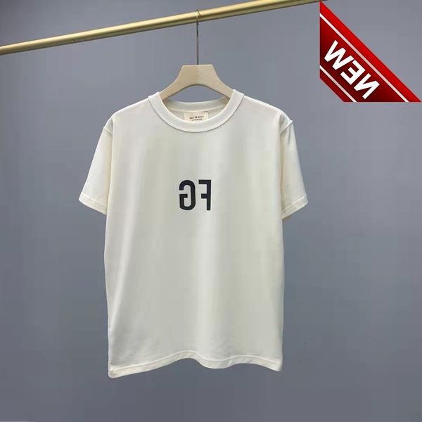 

50% off discount 22 summer new round neck letter print s solid color loose korean version simple casual short sleeve factory direct sale, White;black