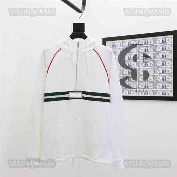 

designer luxury guggi classic hoodie european fashion letter printing pullover mens and womens couples hooded coat cotton sweater, Black