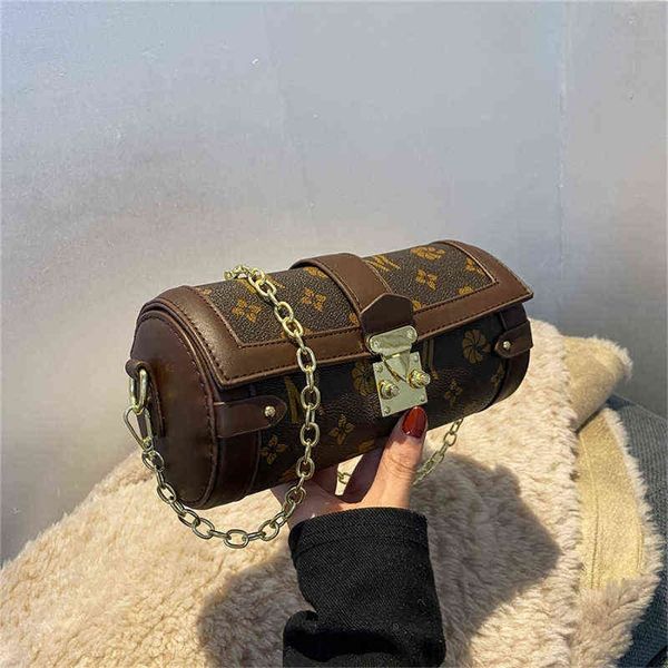 

winter same chain printed single messenger cylinder 65% off store wholesale