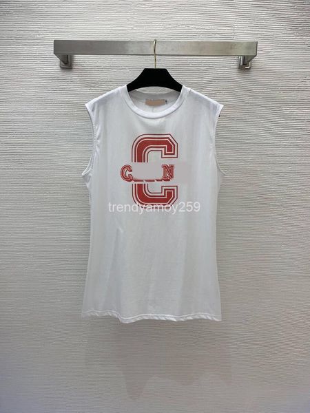 

women's t-shirt early spring t-skirt large letter print simple casual sleeveless lower body can cover pp wear, White
