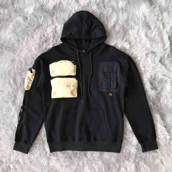 

travis/scott ts cactus jack nrg ag utility pocket embroidered sweater, Black