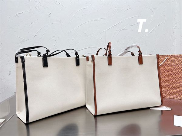 Designer-Tragetaschen der neuen Frauen Die beliebtesten Totes Designer-Handtaschen-Frauen-hochwertige Crossbody-Taschen-Segeltuch-Umhängetasche mit Lederfensterrahmen-Luxus