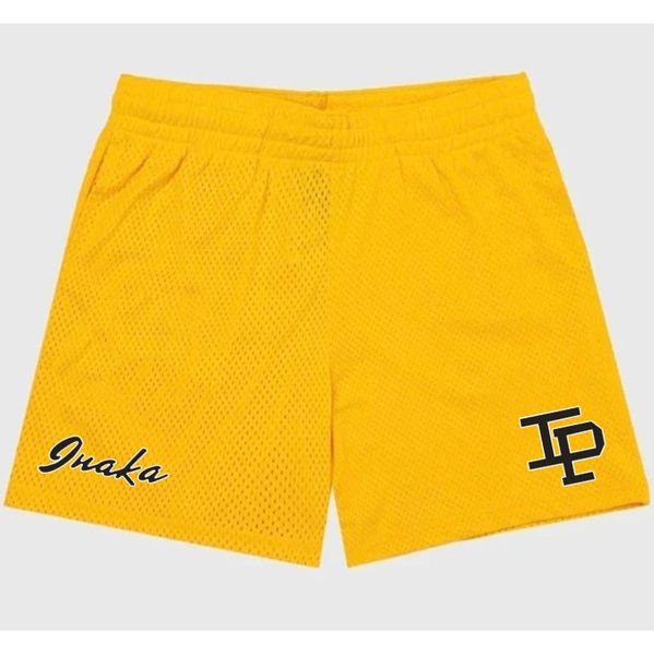 

inaka power casual men's shorts fashion mesh breathable loose bottoms gym classic men eric emmanuel basic sports pants women ee beach s, White;black