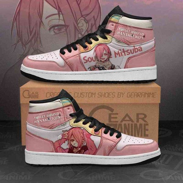 

sousuke mitsuba sneakers toilet-bound hanako-kun anime shoes, Black