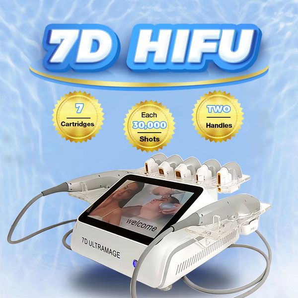 

2022 other beauty equipment ultramage 7d hifu machine eye line /wrinkle/ fat /marks ultrasound treatment approved precise energy puncture 2