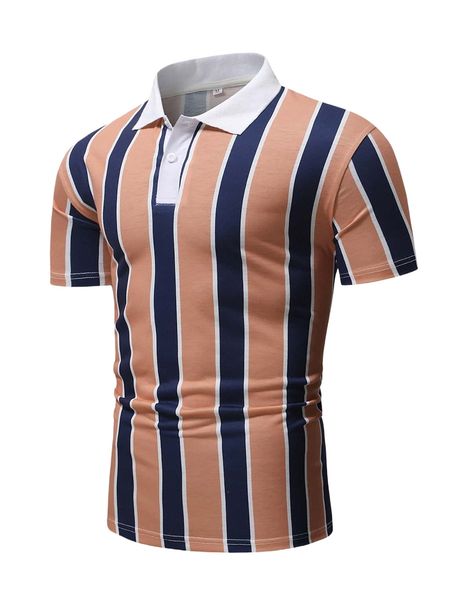 

men block striped polo shirt w4wq#, White;black