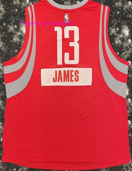 

ad rare hou stitched james harden 2014 christmas day basketball jerseys mens kids throwback jersey, Black
