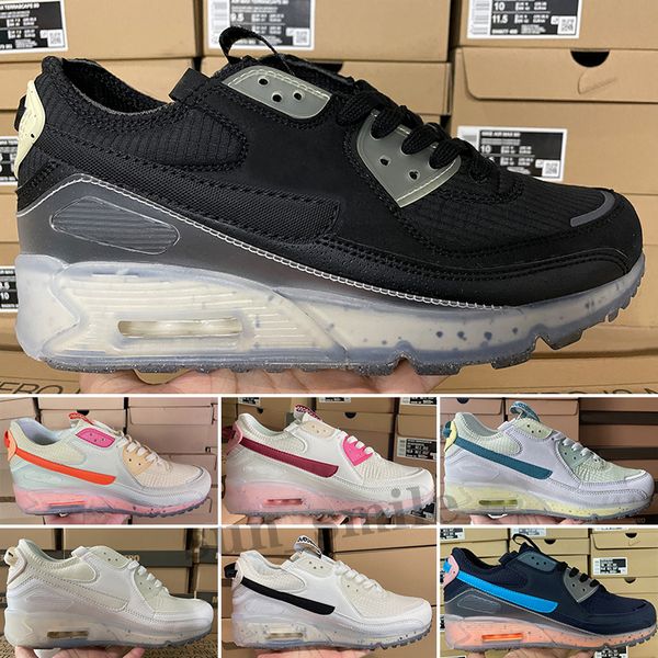 

sports 90 terrascape running shoes sail sea glass obsidian arrival black lime ice pomegranate light bone men women 90s tennis outdoor sneake