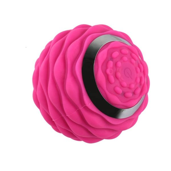

new electric yoga fascia ball silicone fitness muscle relaxation massager handball