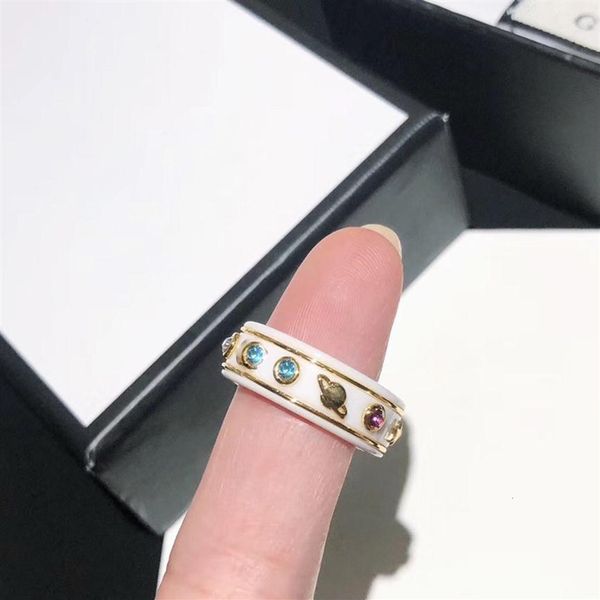 

designer women rings2021new fashion clear zircon rings for women girls gifts female engagement wedding cz crystal za90 ttio289r, Golden;silver