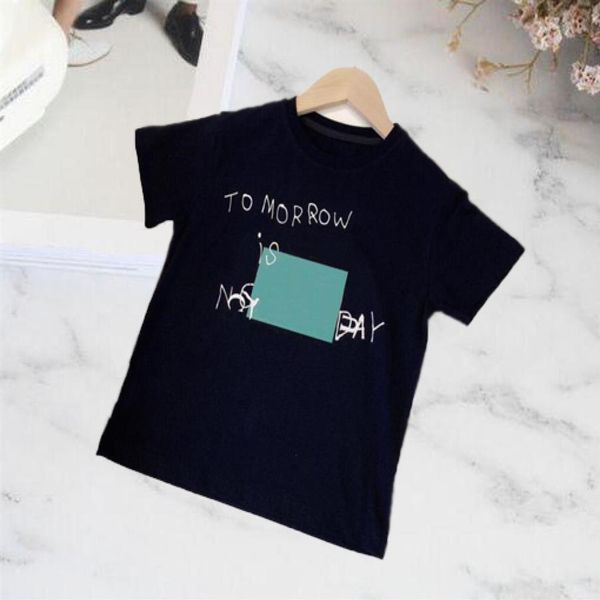 

summer children designers boy 2021 t shirt girls kid baby clothes short sleeve tshirt fashion party club outfit t-shirts277m, Blue