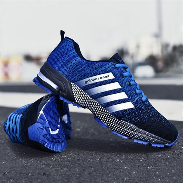 

fashion mens shoes portable breathable running shoes large size sneakers comfortable walking jogging casual shoes 48 220808, Black