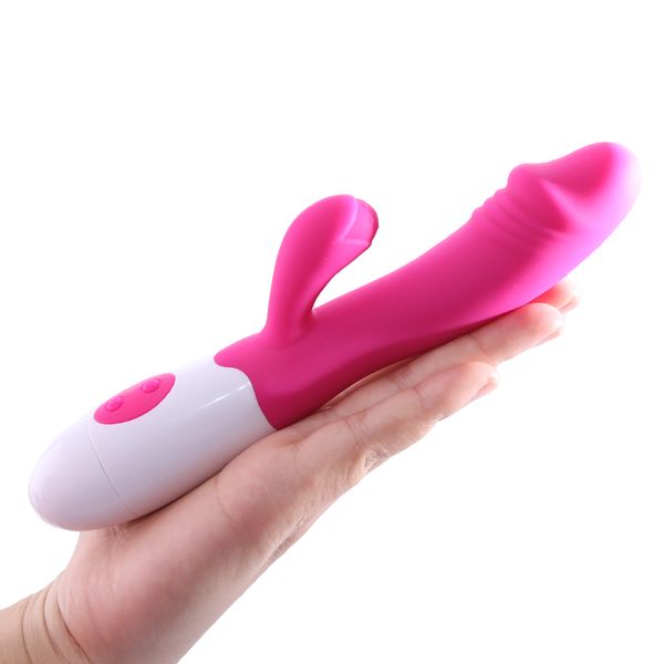 G Spot Rabbit Vibator for Women Clitoris mamilo duplo estimulador vibrador massageador vibradores anal sexy brinquedos adultos 18