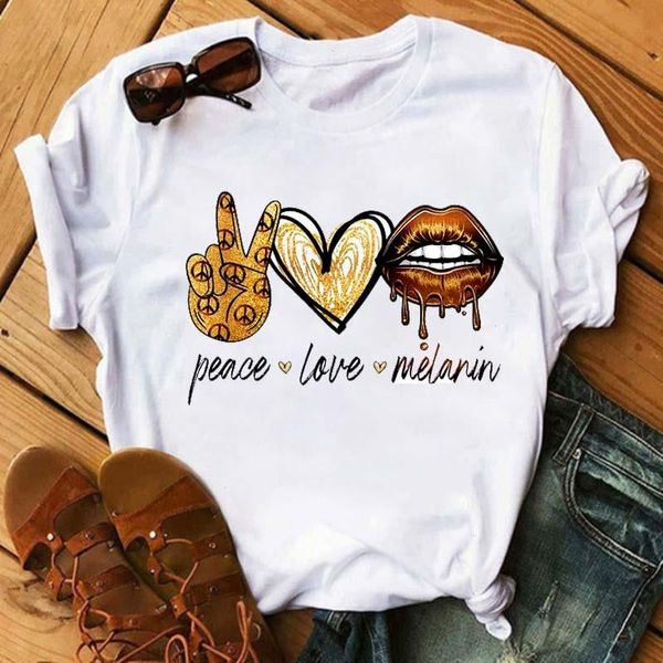 Liebe Lippen T Shirt Frauen Sommer Casual T-shirts Tees Harajuku Koreanischen Stil Grafik Tops Kawaii Weibliche T-shirt