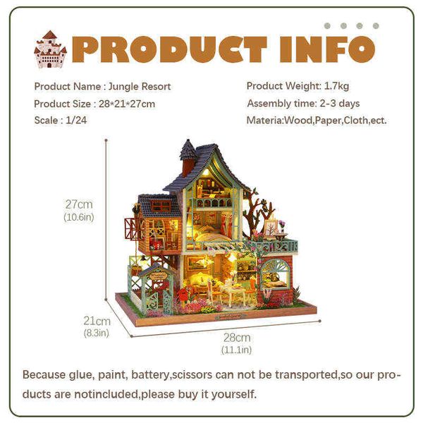 Diy casa de bonecas de madeira casas de boneca em miniatura kit de móveis casa música led brinquedos para crianças presente aniversário k18