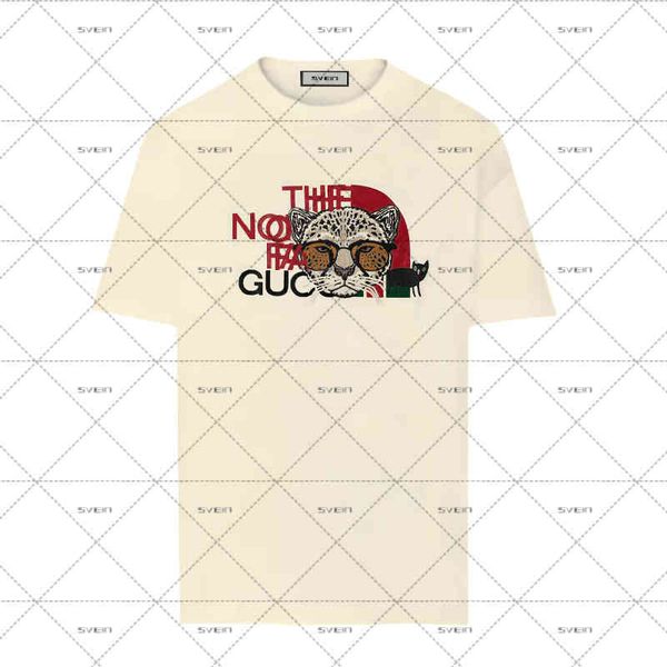 

2022 summer new summer fashion brand short sleeve t-shirt men's and women's classic style ancient loose couple's wear, White
