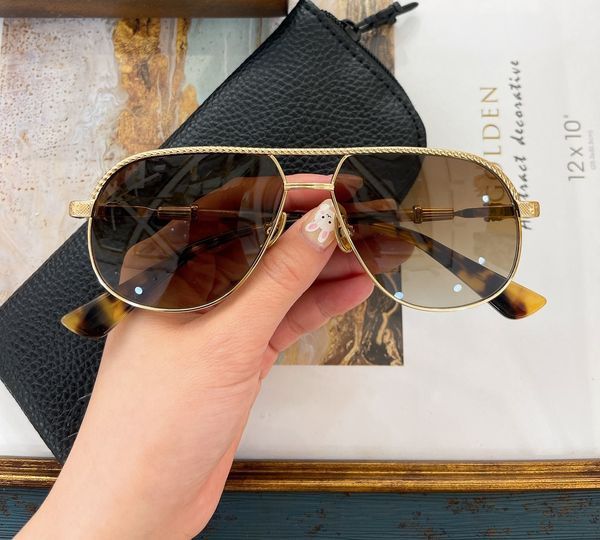 

the new crone double beam anti-blue light plain mirror sheet metal frame trendy sunglasses, White;black