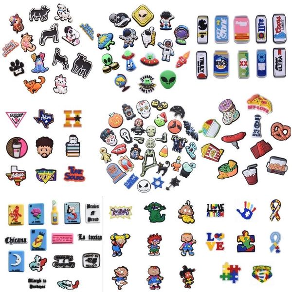 

shoe parts accessories mix shoe parts accessories shoes croc designer charms shoe accessories pvc shoecharms buckle fashion decorati jllntq, White;pink