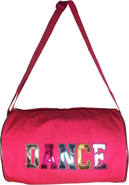 

dance duffel bag multicolored dance print in 2 colors tote bag