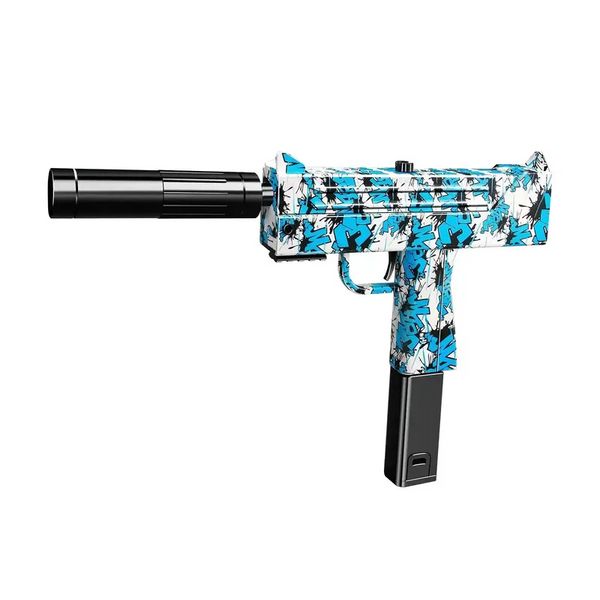 

electric pistol gel blaster gun toy with 12500 water bullets beads & goggles kids boy waterbullets guns electric soft bullet shooting game c