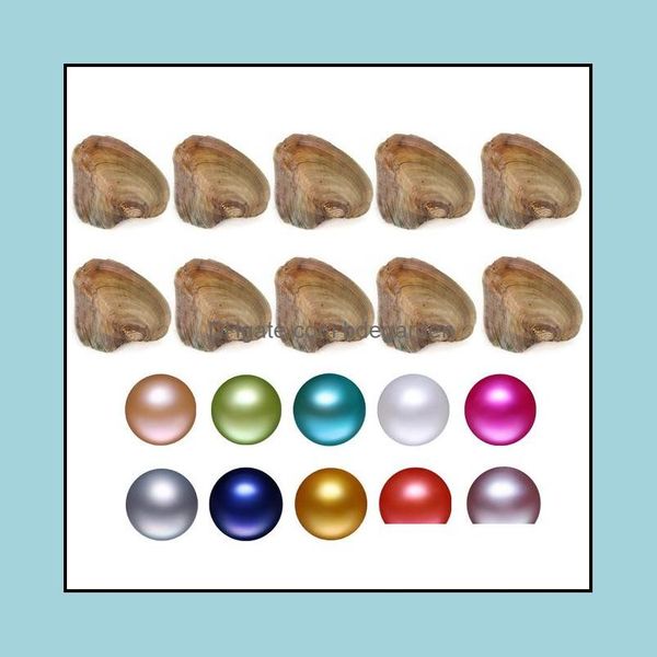 

pearl loose beads jewelry wholesale new 6-8mm natural freshwater akoya oyster with water droplets pearls for diy jewe dh7ev, White
