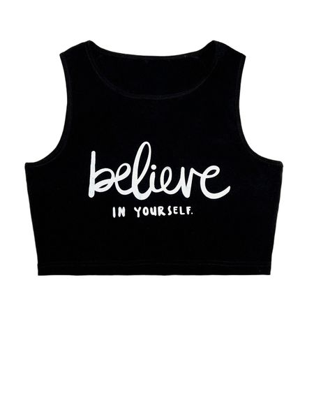 

slogan graphic tank x2cw#, White