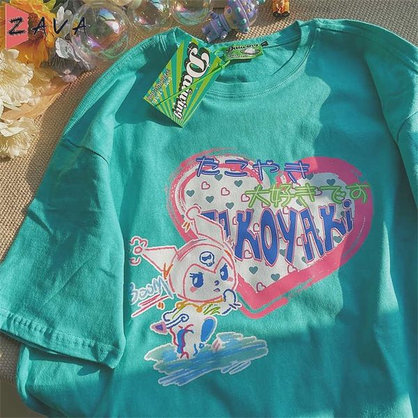 

summer women s t shirt anime vintage clothes harajuku japanese street cute kawaii aesthetic y2k kuromied jk 220628, White
