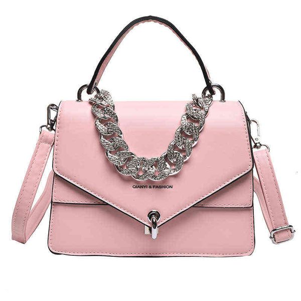 

2022 women's atmospheric personality ladies bags bag female handbags handbag chain bag diagonal- hand wholesale female