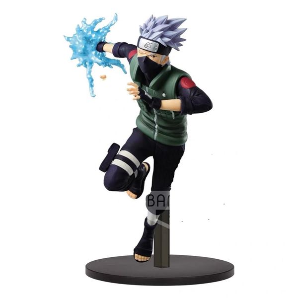 

in stock original banpresto naruto shippuden vibration stars hatake kakashi pvc action figure model figurine t200413288x