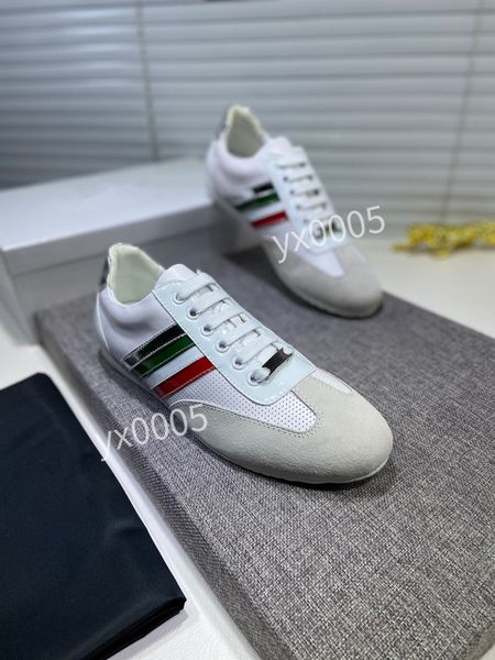 

2022 man women sneaker casual shoes real leather shell sneakers trainers stripes shoe fashion trainer for hx210304, Black