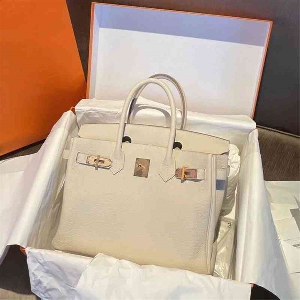 

birkins handbags herme h designer home leather hand lychee pattern for women tide net red large capacity portable bag handbag wan lrip