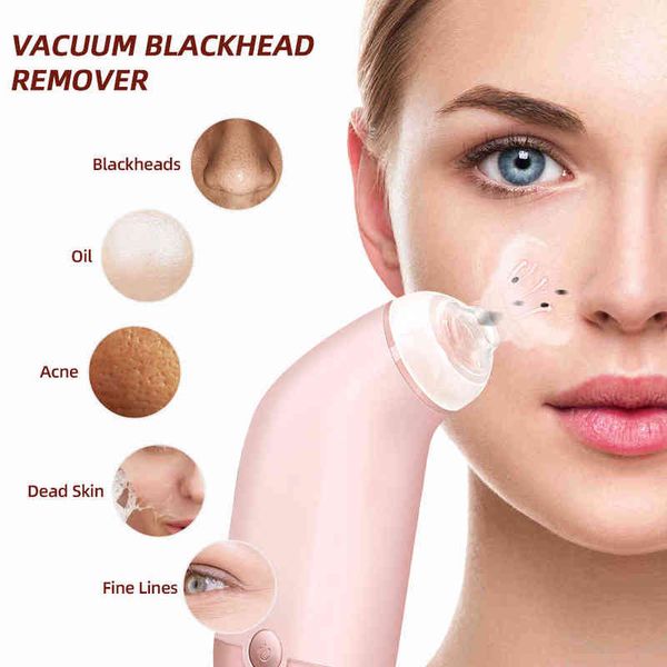 

electric blackhead remover facial nose cleansing pore acne cleanser pore cleansing blackhead instrument deep vacuum suction tool 220514