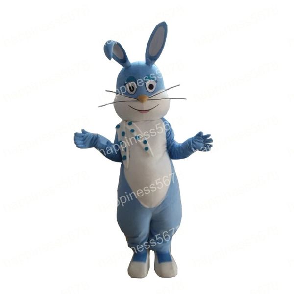 Simulação Blue Rabbit Mascot Fantas