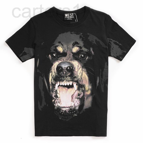 

men's plus size shorts designer short sleeved t-shirt women's fashion brand gvc dog head loose cotton youth shirt couple's we