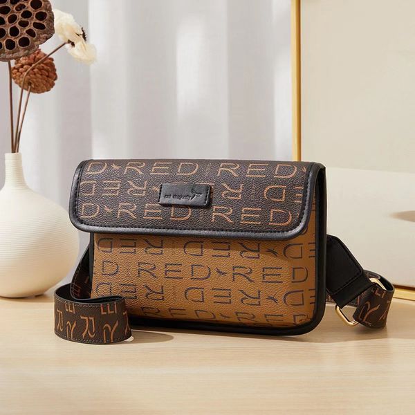 

fashion designer new handbag shoulder bag letter print women