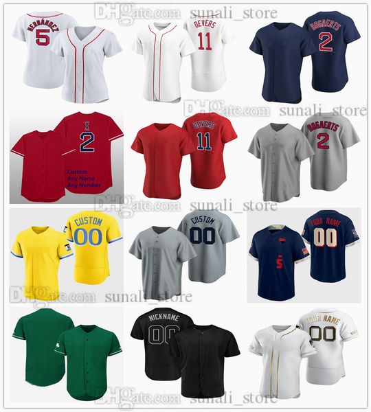 

baseball jerseys michael wacha ronaldo hernÃ¡ndez connor wong hudson potts jeisson rosario jackie bradley jr. brayan bello josh winckowski wa, Blue;black