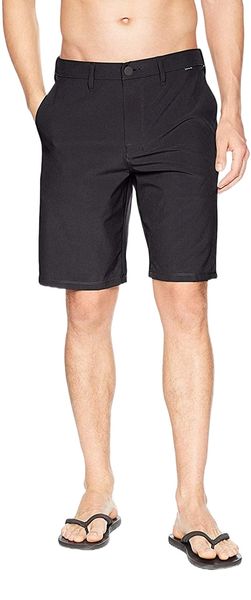 

men's phantom hybrid stretch 20" short d6l3#, White;black