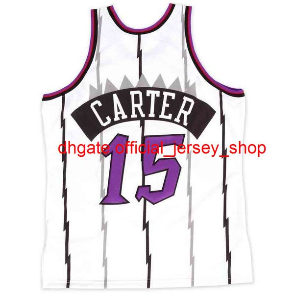 

jersey new vince carter 1998-99 basketball white mitchell ness small, Gray